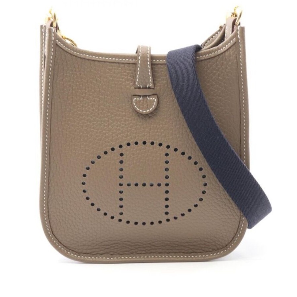 Hermes Evelyne Mini Crossbody Bag - Brown